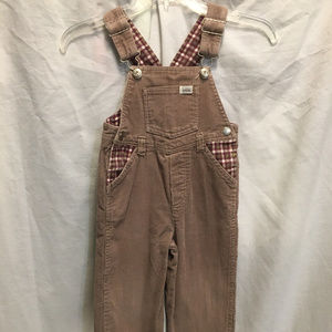 Little Arizona Jean Company Tan Overalls Size 4T